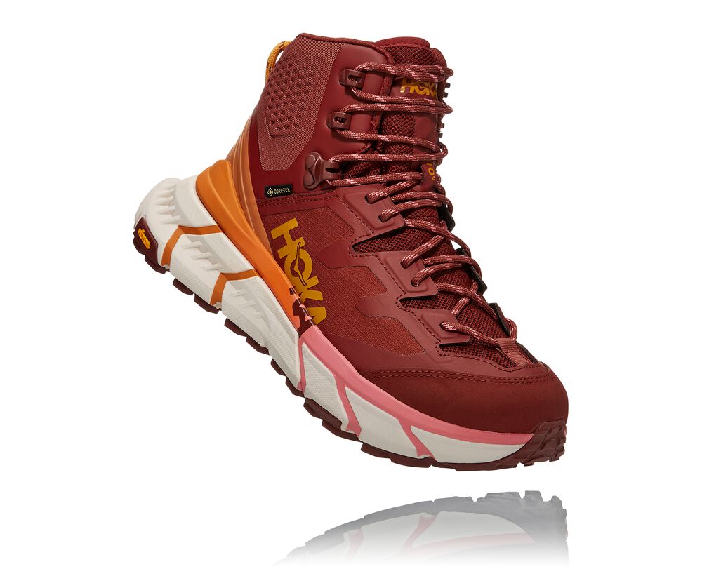 Hoka One One TenNine Hike GORE-TEX Vandringskängor Dam Röda - SE-5932783